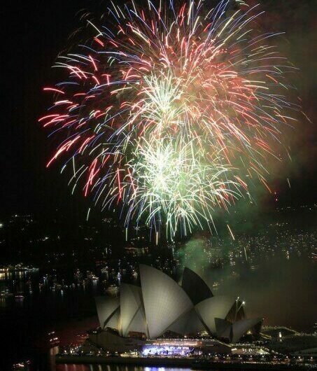 Новый год в Австралии и фейерверки Сиднея