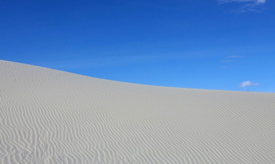 Белые пески – пустыня Уайт Сэндс (White Sands) в Нью-Мексико